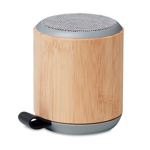 Draadloze speaker bamboe - Image 1